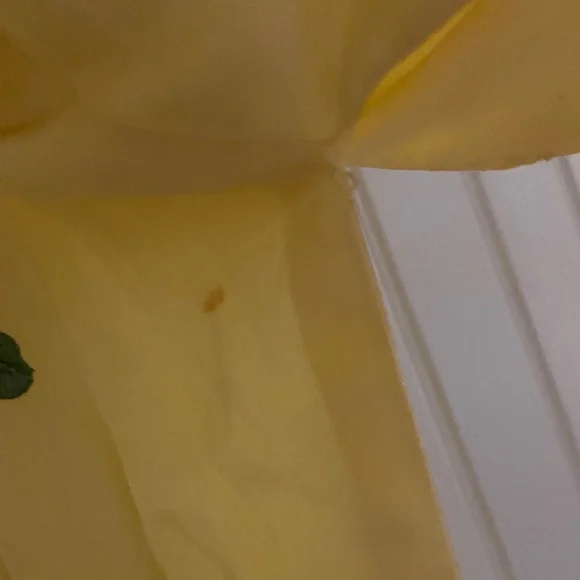 Vintage Silk Yellow Floral Embroidered Japanese Kimono - Picture 6 of 7